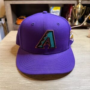 New Era Purple Arizona Diamondbacks Hat 7 3/8